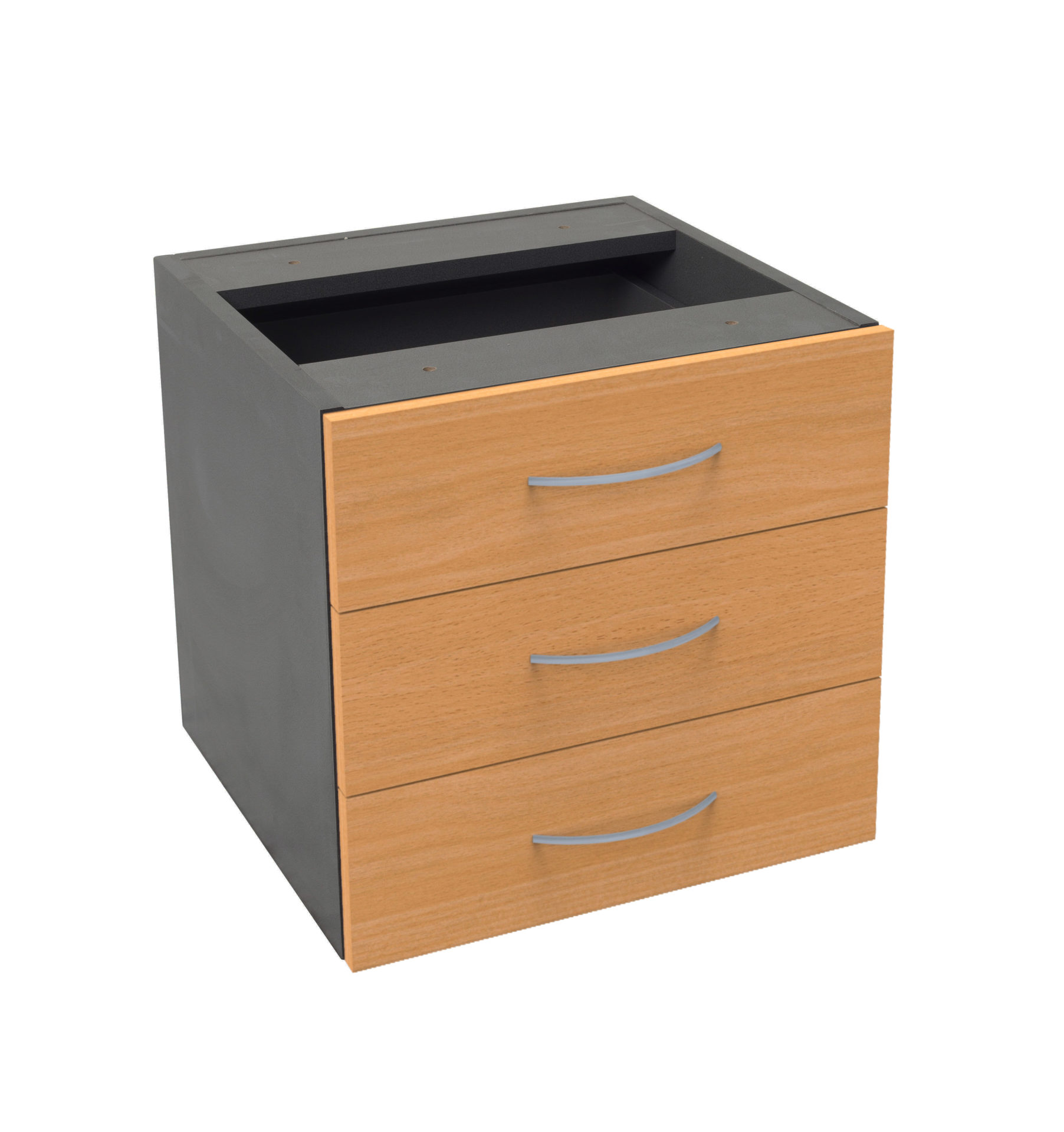 Rapid Worker Fixed Under Desk Pedestal - 3 Draw