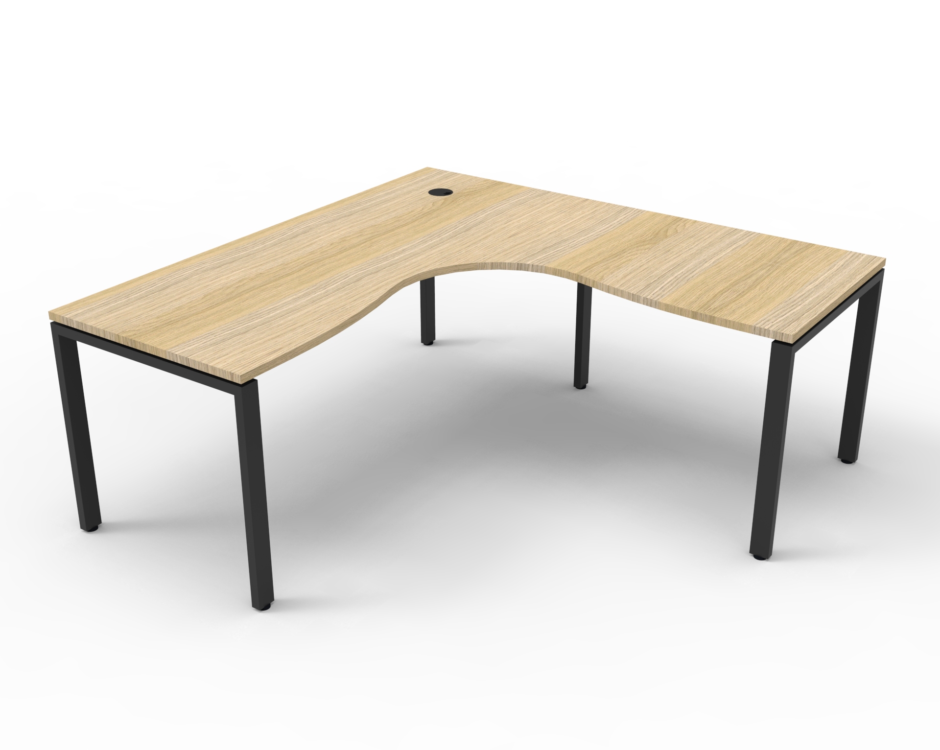 Deluxe Rapid Infinity Corner Desk - Profile Leg