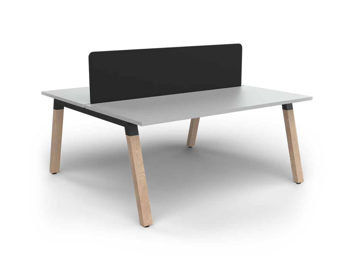Radius Spine Screen for Double Sided Plantation, Trestle and Modulus Workspaces - Image 2
