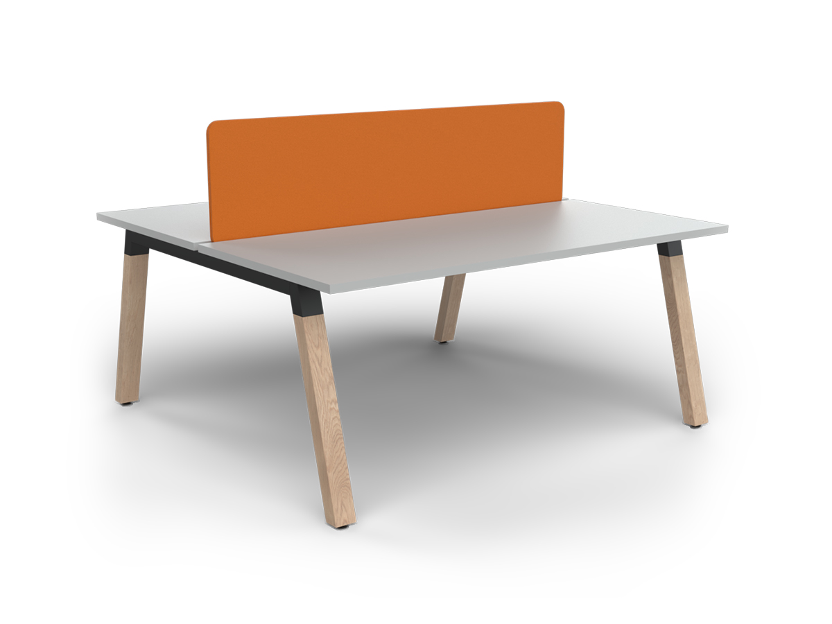 Radius Spine Screen for Double Sided Plantation, Trestle and Modulus Workspaces - Image 4