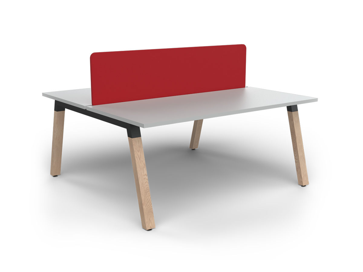 Radius Spine Screen for Double Sided Plantation, Trestle and Modulus Workspaces - Image 6
