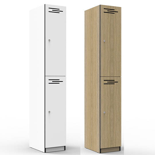 Rapid Infinity Two Door Melamine Locker