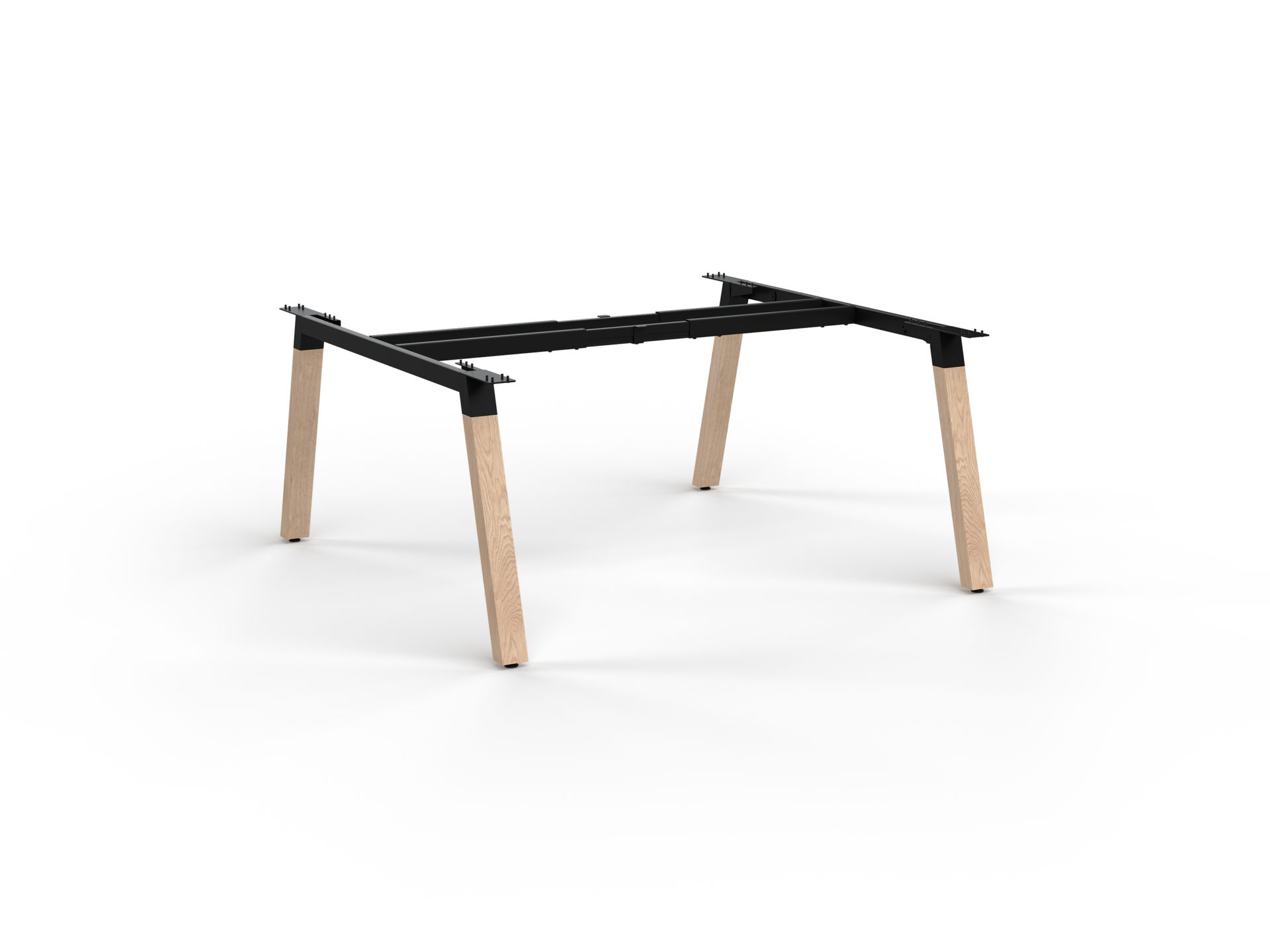 Plantation 2x Users Double-sided Desk Frame Only