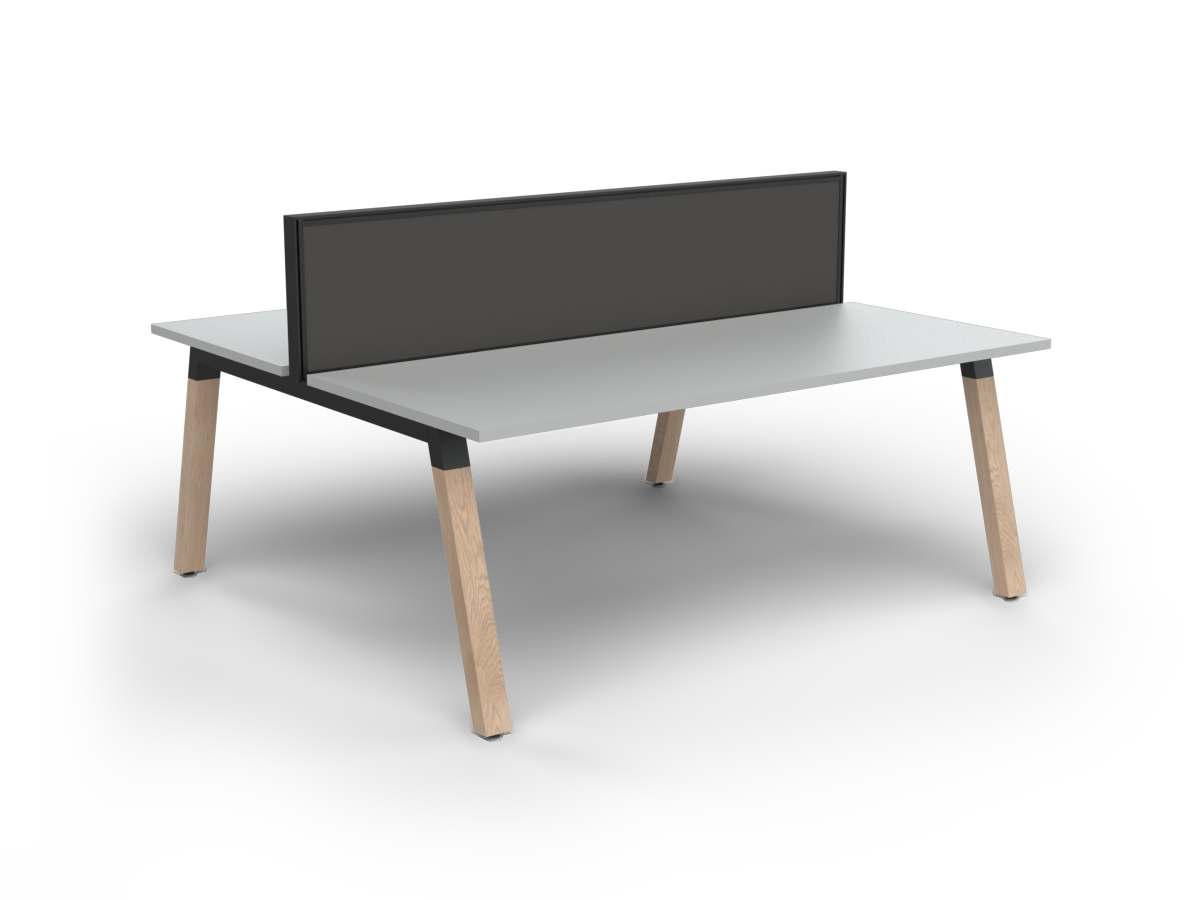 Plantation 2x Users Double-sided Desk with Studio 50 Screens