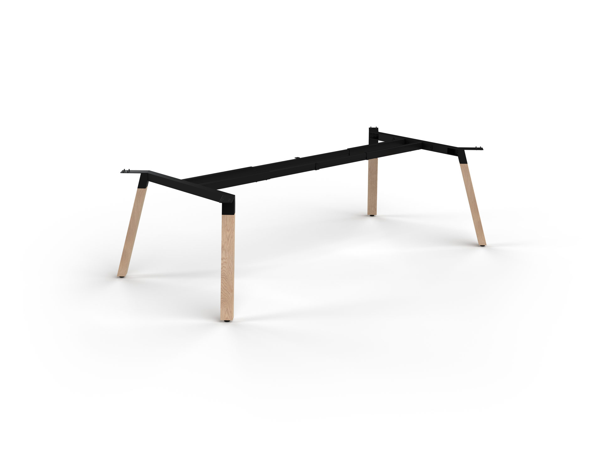 Plantation Meeting Table Frame Only