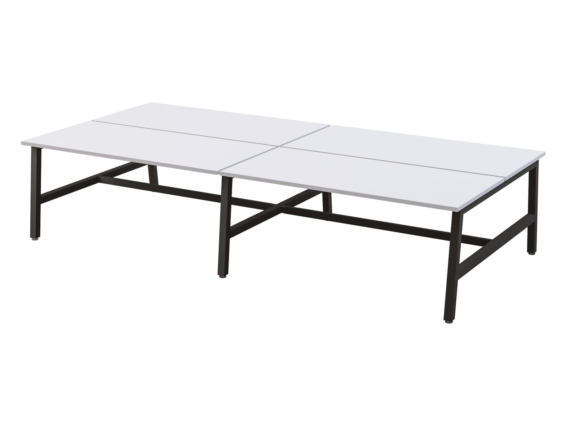 Axis Trestle 4x Users Bench - Image 2