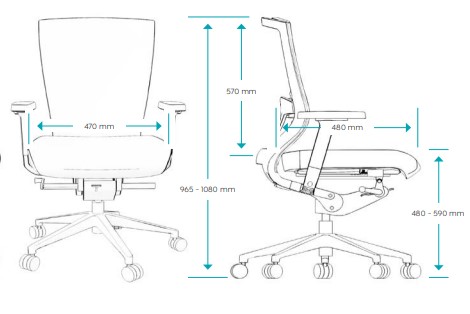 Lucca Task Chair - Image 4