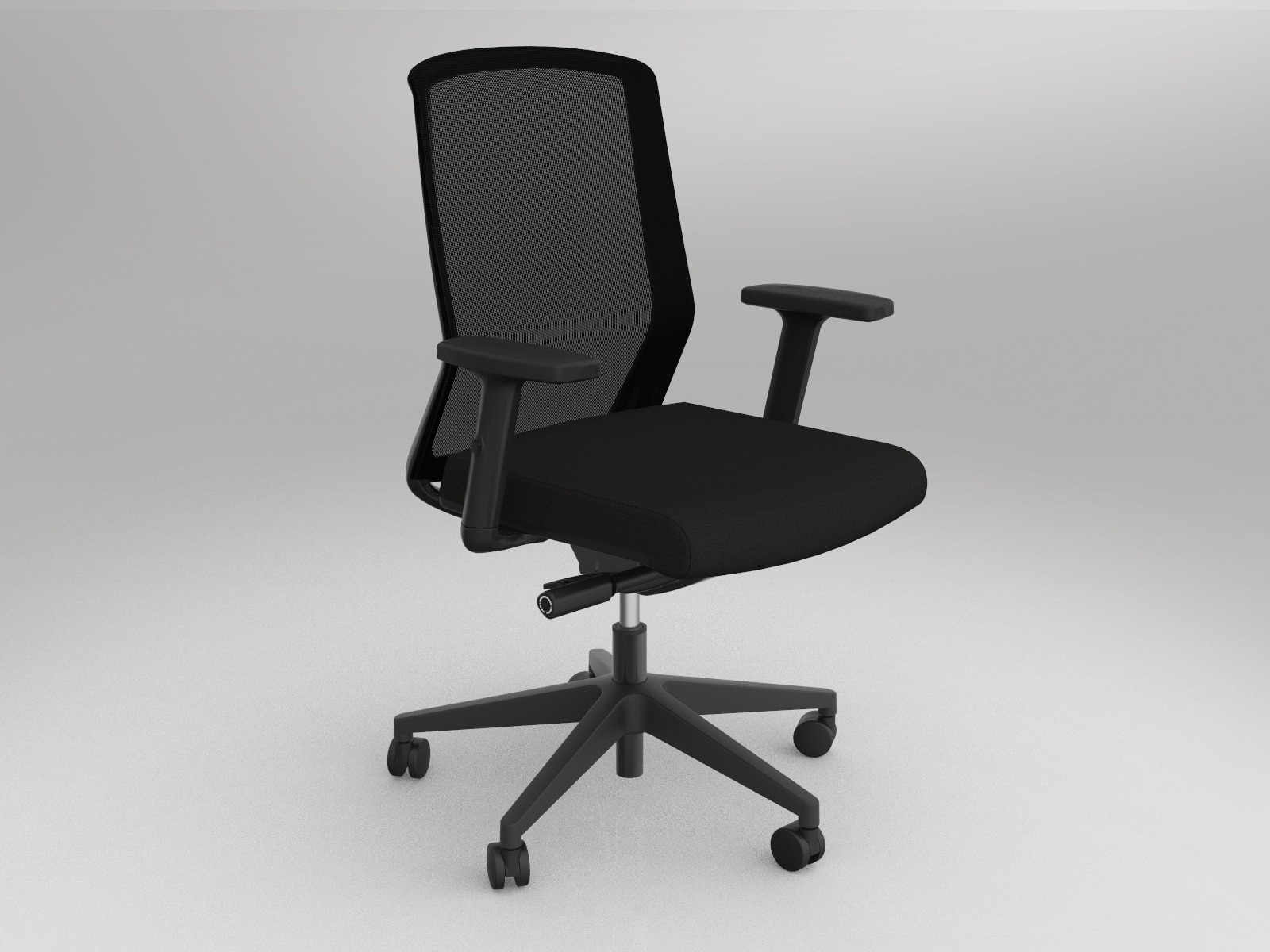 Motion Sync Chair with Adjustable Armrests