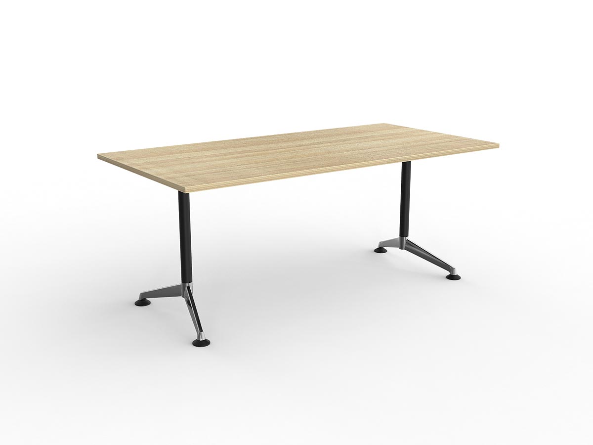 Modulus Fixed Leg Rectangle Meeting Table - Image 2