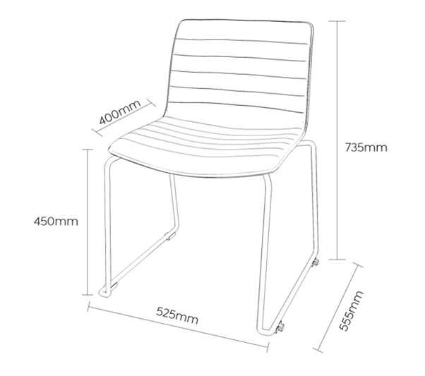 Smooth Chair Sled - Image 6