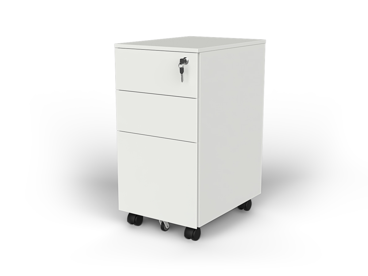 Agile Slim Steel Mobile Pedestal