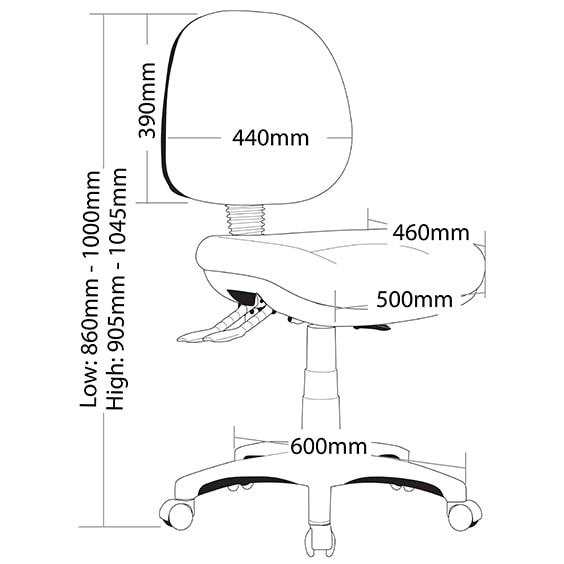 P350 Task chair - Image 2