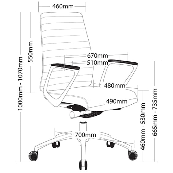 Enzo Chair (Leather) - Image 4