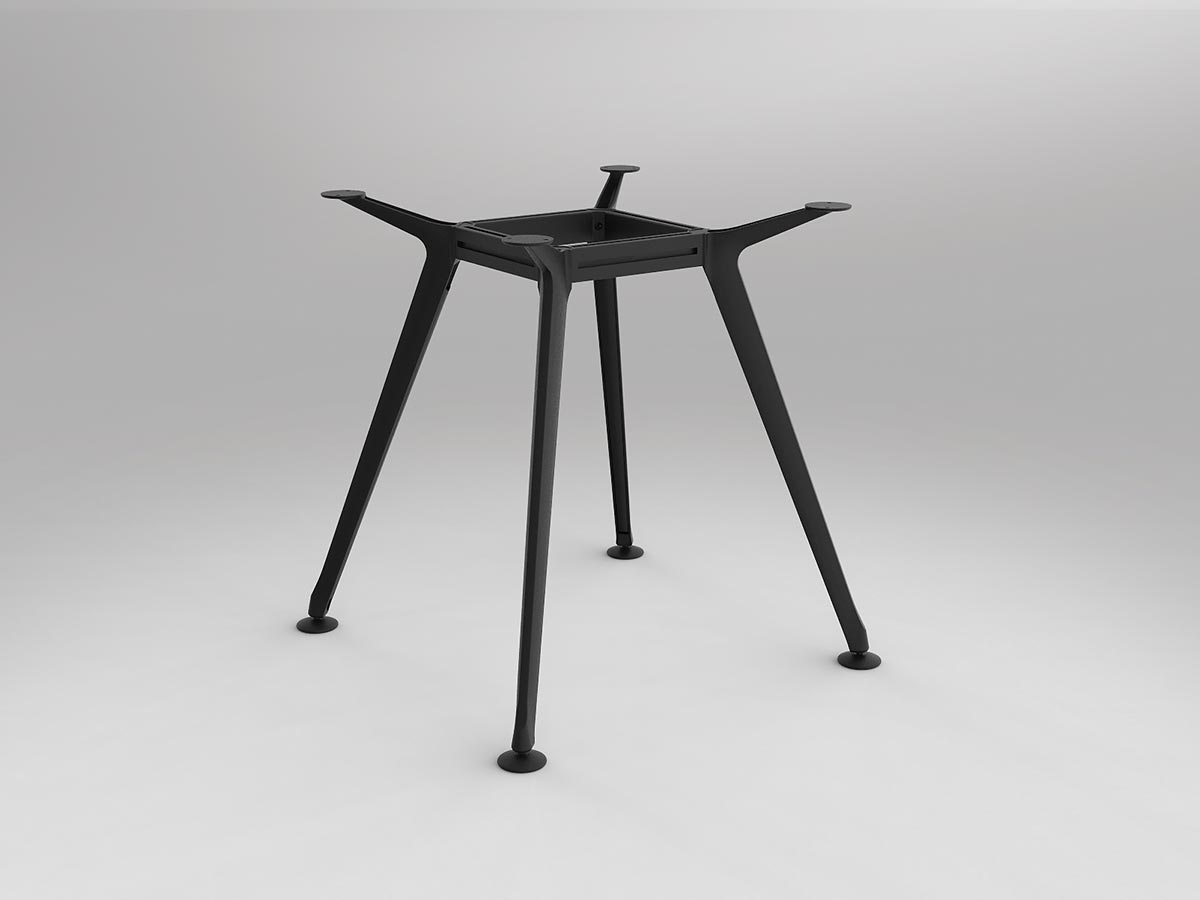 Team Meeting Table Round Frame Only