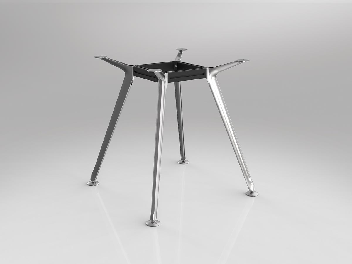 Team Meeting Table Round Frame Only - Image 2